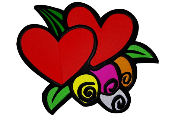 A Romantic Design Review: Two Hearts with Four Cyclamen