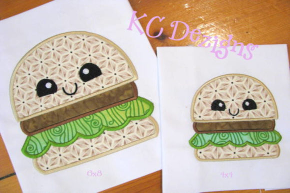 Cheat Day Hamburger Applique Design Review