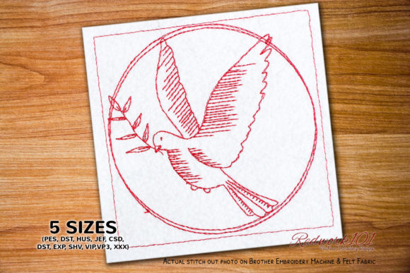 Christmas Dove Embroidery: A Designer’s Review for Boutique Apparel