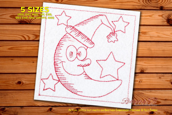 Christmas Hat with Moon Embroidery: A Designer's Review