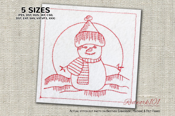 Christmas Snowman Embroidery: A Designer's Review