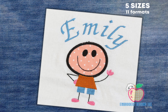 Evaluating a Cute Boy Applique Design for Your Shop