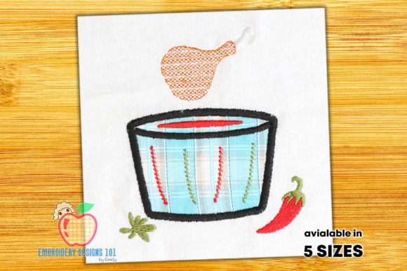 Evaluating the Chicken Leg Embroidery Design for Boutique Sweatshirts