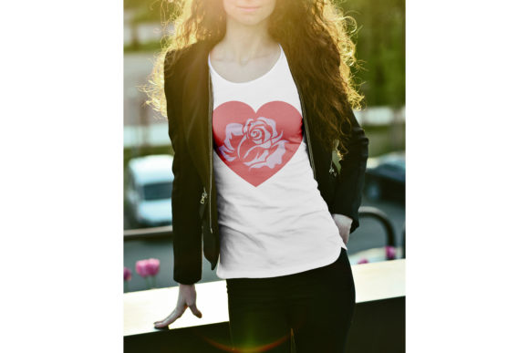 Heart with Rose Inside: A Perfect Embroidered Gift
